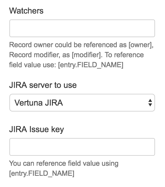 Configuring ConfiForms IFTTT actions ConfiForms Vertuna WIKI
